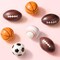 Easter Basket Stuffers for Kids Boys Girls, 24 Pack Foam Bouncy Stress Balls with Cards for Toddlers